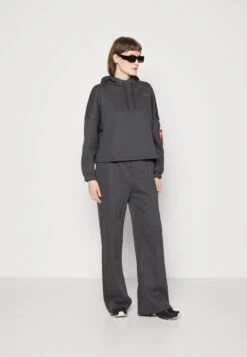 Alpha Industries X-Fit Label Hoody - Sweater - Vintage Grey -Tamaris Verkoopwinkel 00537a393a8643f7bcc0dfad061f0290