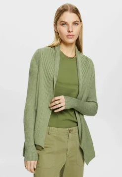 ESPRIT Cardigan - Vest - Light Khaki Colorway