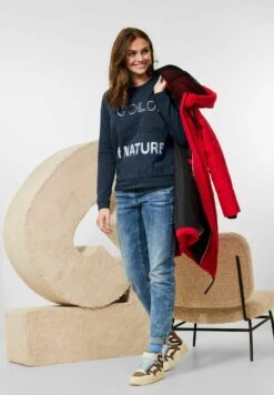 Cecil Mit Wording - Sweater - Blau 8 Cecil Mit Wording - Sweater - Blau -Tamaris Verkoopwinkel 014de61b23c64ae3a147e84c712cb6a9