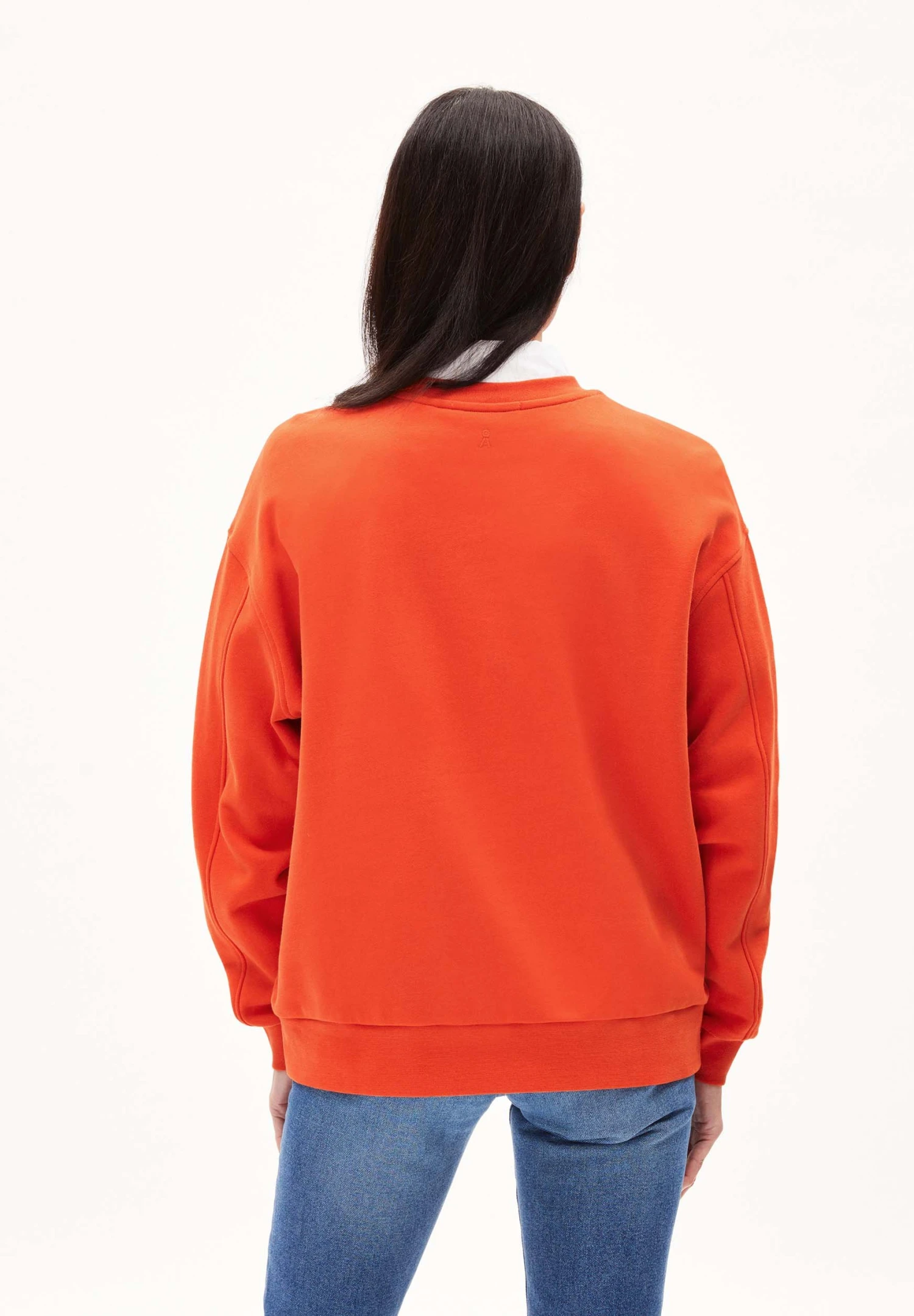 Armedangels Aarin - Sweater - Emergency Red 3 Armedangels Aarin - Sweater - Emergency Red - Afbeelding 3