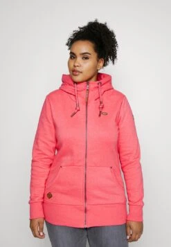 Neska Zip - Sweater Met Rits - Red