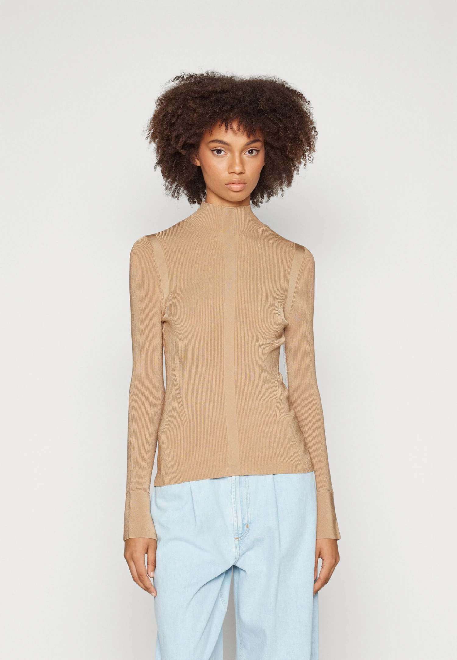 Boss Frescia - Trui - Medium Beige 3 Boss Frescia - Trui - Medium Beige - Afbeelding 3