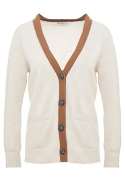 Classic Cardigan - Vest - Oatmeal/Deep Camel -Tamaris Verkoopwinkel 07d444567a684beea1262843b9b3413c