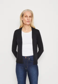 ESPRIT Open Cardigan - Vest - Black