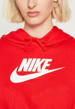 Nike Sportswear Club Crop - Sweater - University Red/White -Tamaris Verkoopwinkel 0c62ac4881354a10aa5f21daa6336733