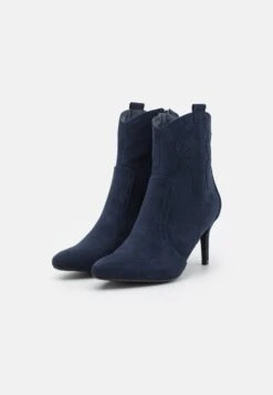 Anna Field Enkellaarsjes Met Hoge Hak - Dark Blue 8 Anna Field Enkellaarsjes Met Hoge Hak - Dark Blue -Tamaris Verkoopwinkel 0e680914e9c64fc2a06cc09aaa06dca7
