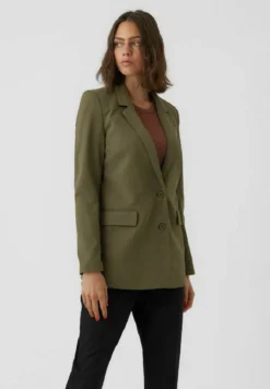 Vero Moda Halflange Jas - Ivy Green