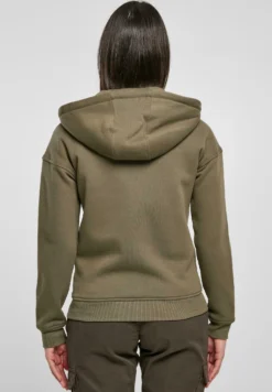 URBAN CLASSICS Hoody - Sweater Met Rits - Olive -Tamaris Verkoopwinkel 1439a2bd36474d619942e690df0130b6