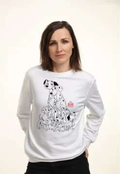 Disney 101 Dalmatians Dog Pile - Sweater - White
