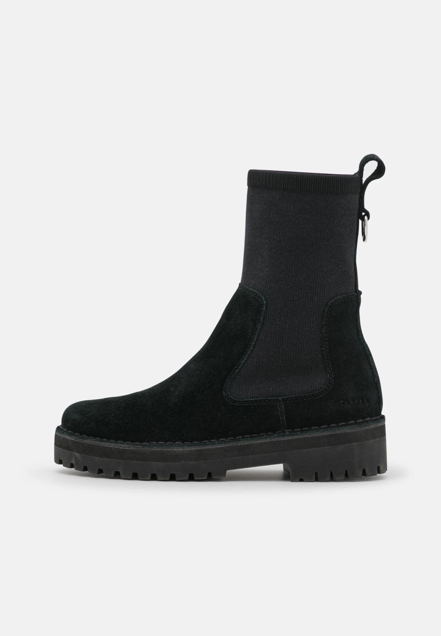 Clarks Originals Rock - Enkellaarsjes Met Plateauzool - Black 2 Clarks Originals Rock - Enkellaarsjes Met Plateauzool - Black - Afbeelding 2