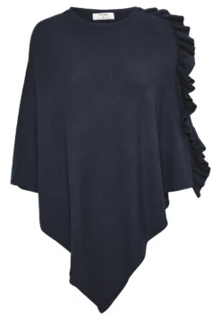 Cream Poncho - Poncho - Royal Navy Blue -Tamaris Verkoopwinkel 1a137a44464546cd82f6456b67a21f63