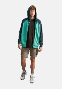 Kleuzip - Hoodie - Turquois -Tamaris Verkoopwinkel 1ab73b1eaddc479488a8ff7982d37075