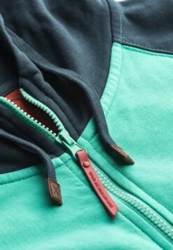 Kleuzip - Hoodie - Turquois -Tamaris Verkoopwinkel 210084cc85304051b3c8cfe509f72d0b