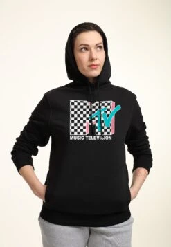 Henry Tiger Mtv Checkered Mtv Inverse - Hoodie - Black