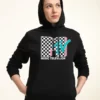 Henry Tiger Mtv Checkered Mtv Inverse - Hoodie - Black