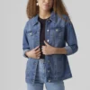Vero Moda Vmolivia Jacket - Spijkerjas - Medium Blue Denim