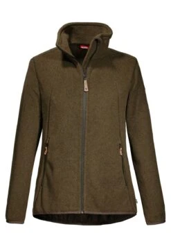 FJÄLLRÄVEN Stina - Fleecejas - Dunkeloliv