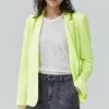 Ikks Aus Strukturiertem Stoff - Blazer - Lime Green