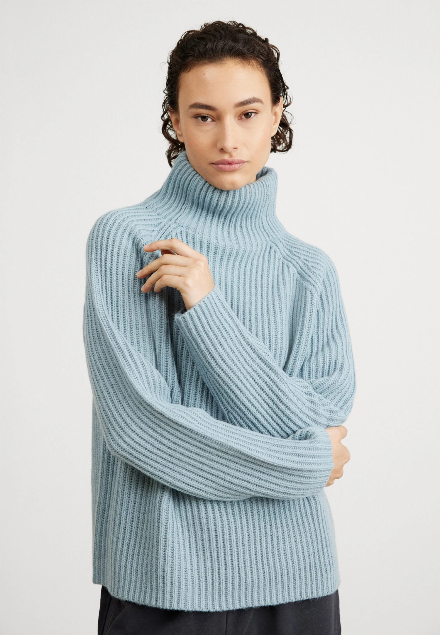 DRYKORN Arwen - Trui - Blue 1 DRYKORN Arwen - Trui - Blue