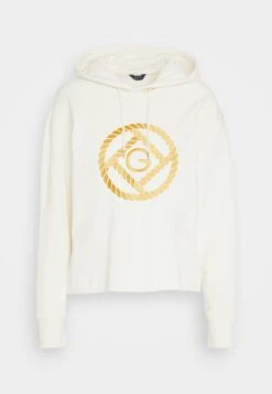 Gant Rope Icon Hoodie - Sweater - Cream -Tamaris Verkoopwinkel 2a35e383ed1542f7a005d433b2a3ffca