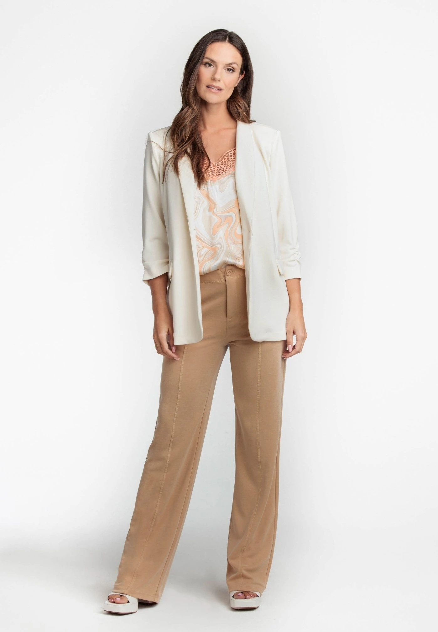 Blazer - Cream 1 Blazer - Cream