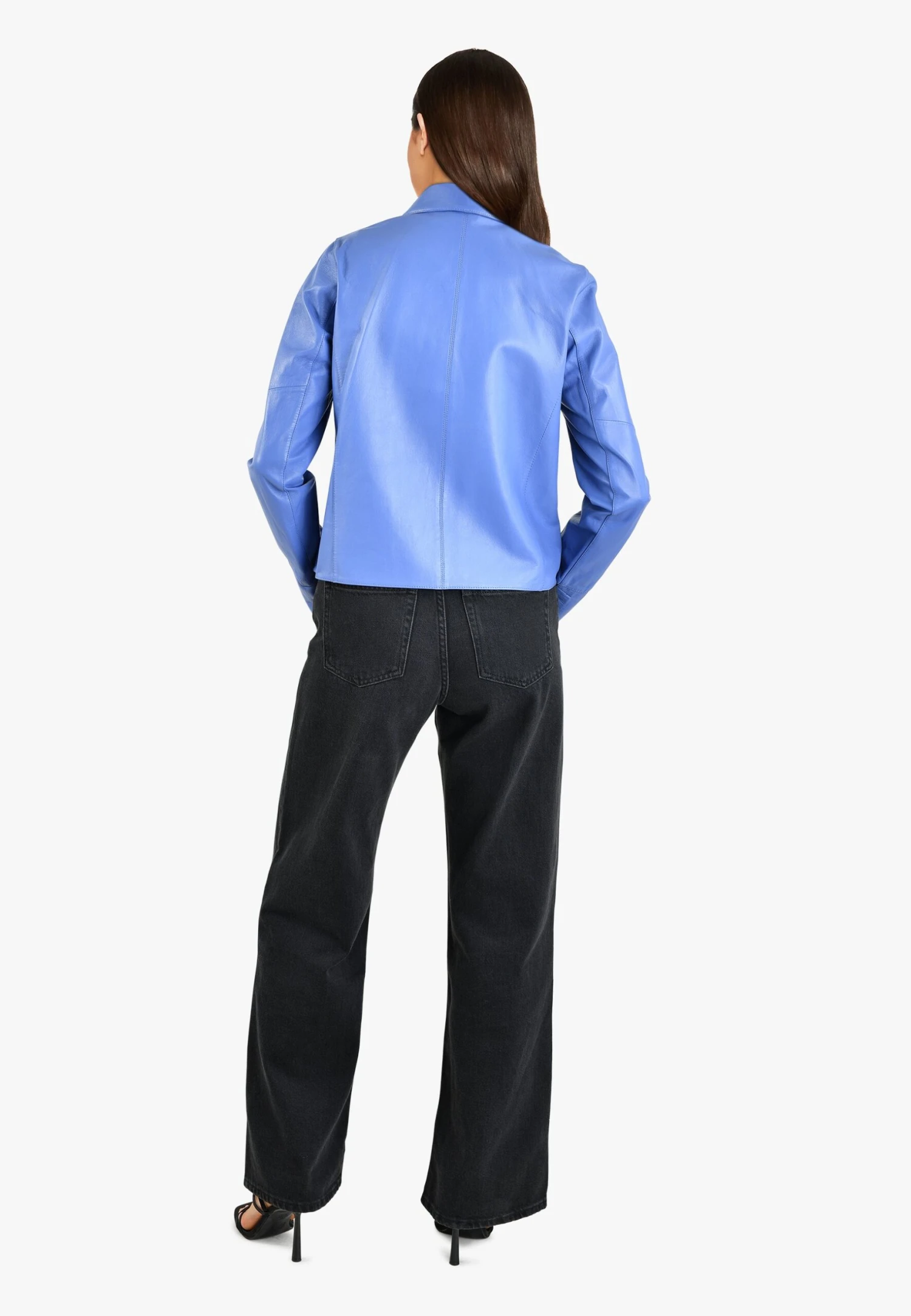 Oakwood Volga - Leren Jas - Indigo 4 Oakwood Volga - Leren Jas - Indigo - Afbeelding 4