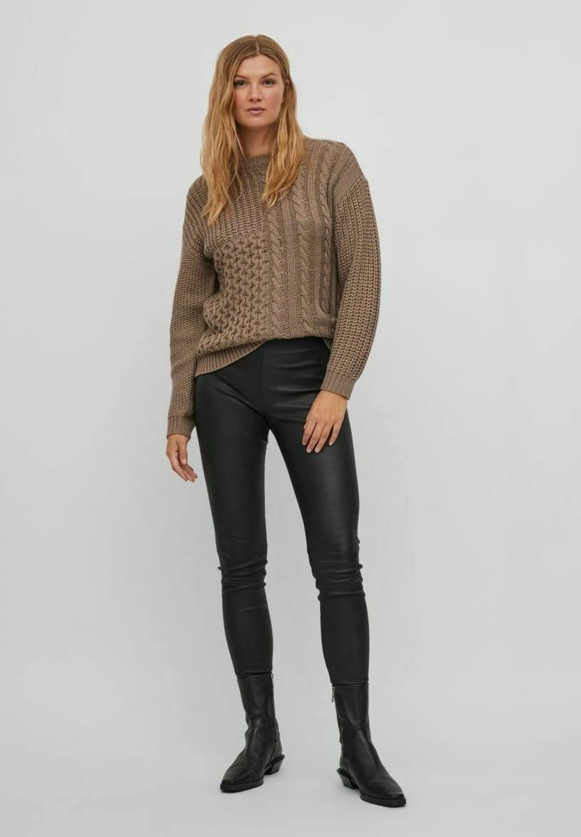 Vila Vikana L/S Bf - Trui - Walnut 2 Vila Vikana L/S Bf - Trui - Walnut - Afbeelding 2