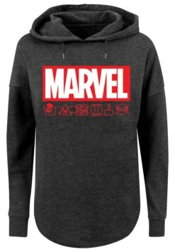 F4NT4STIC Marvel Logo Washed Care Waschanleitung - Hoodie - Charcoal -Tamaris Verkoopwinkel 3186cbfc54c240d1a0531808676a1982