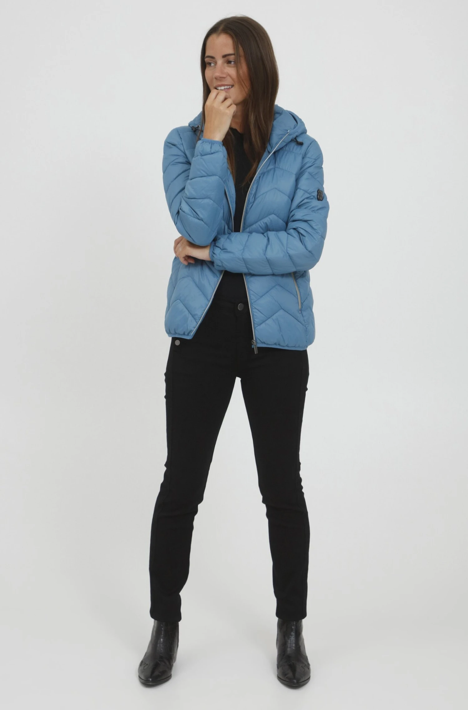 Fransa Frbapadding 1 Outerwear - Winterjas - Storm Blue 2 Fransa Frbapadding 1 Outerwear - Winterjas - Storm Blue - Afbeelding 2