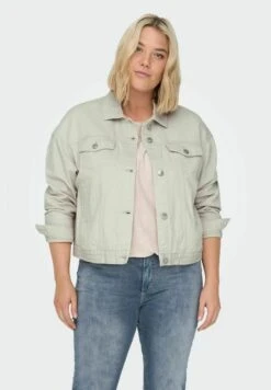 ONLY CARMAKOMA Curvy Canvas - Spijkerjas - Pumice Stone