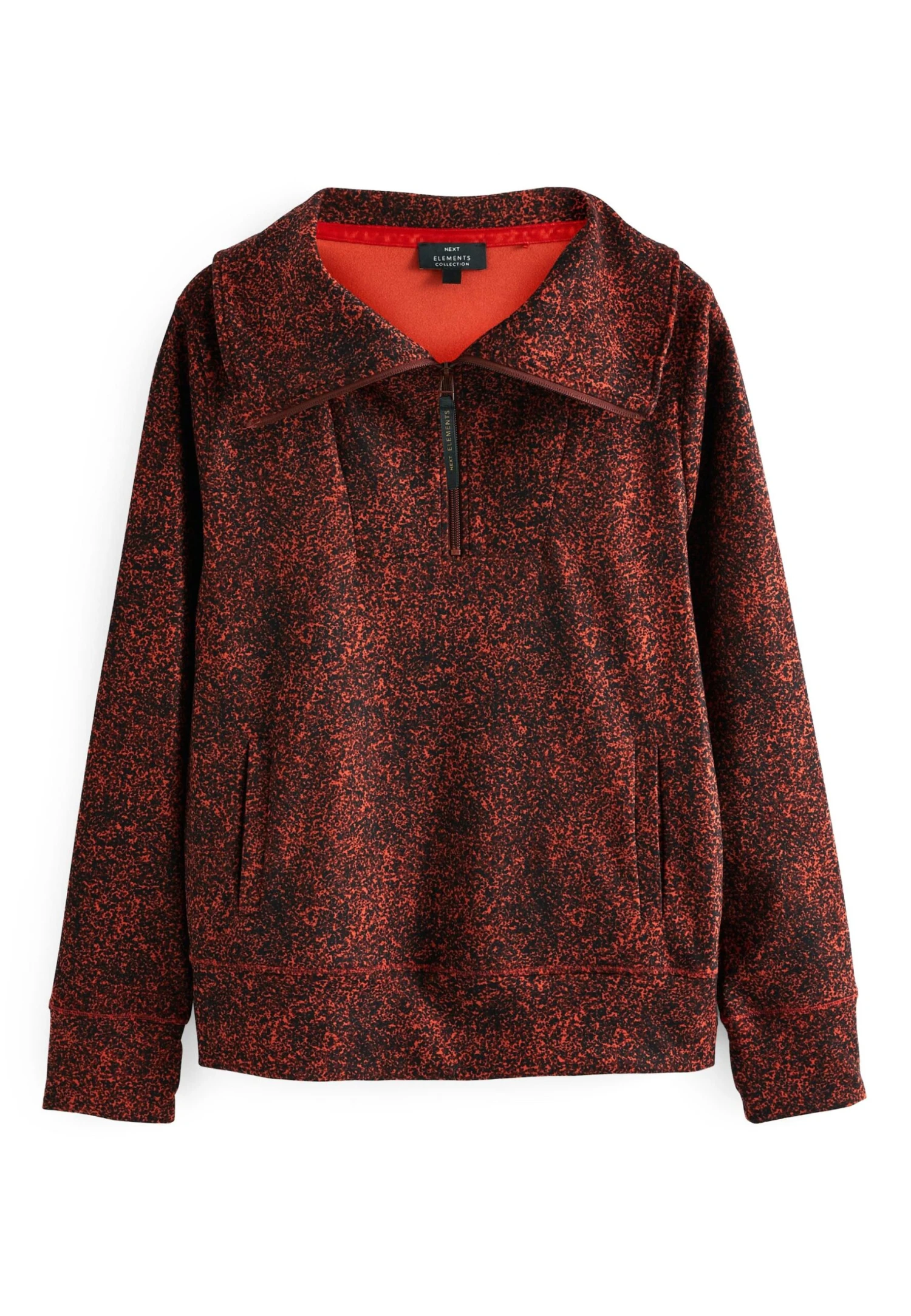 Next Outdoor Zip Neck- Fleece Trui - Rust Brown/Black 5 Next Outdoor Zip Neck- Fleece Trui - Rust Brown/Black - Afbeelding 5