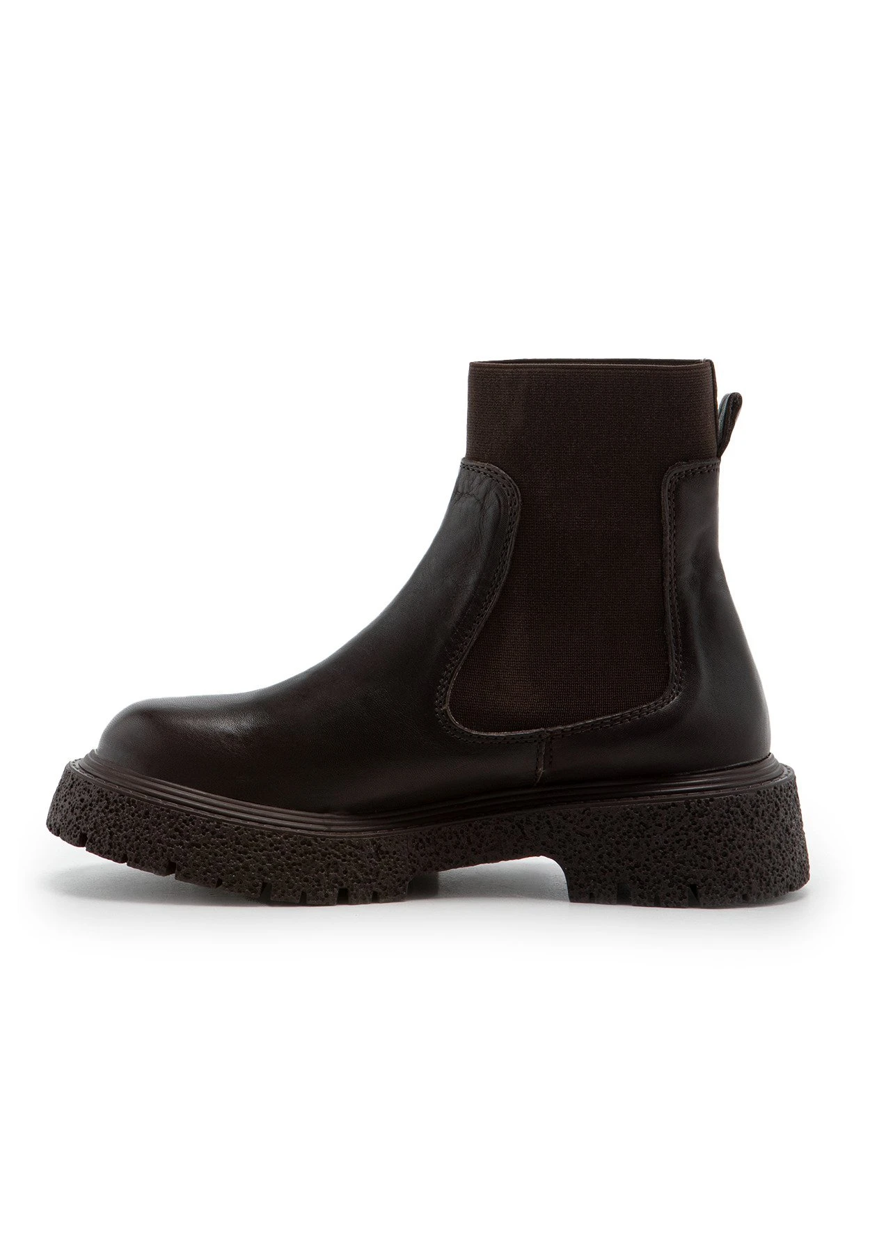 Ciara - Enkellaarsjes Met Plateauzool - Dark Brown 2 Ciara - Enkellaarsjes Met Plateauzool - Dark Brown - Afbeelding 2