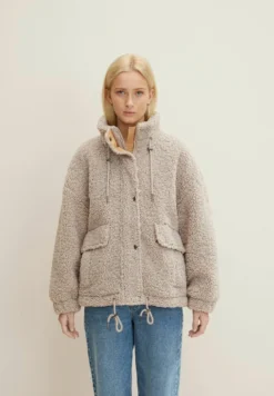 TOM TAILOR Denim Loose Fit Mit Stehkragen - Jas - Cloud Grey