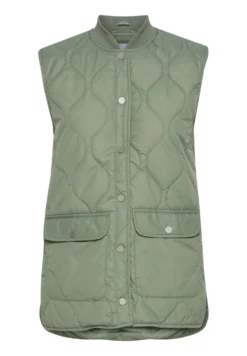 B.young Bycanna Waistcoat- Bodywarmer - Hedge Green