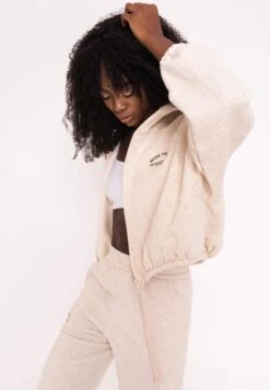 Elite - Sweater Met Rits - Ecru Melange -Tamaris Verkoopwinkel 436023872d7f40eb89ba7b5d557c74e5