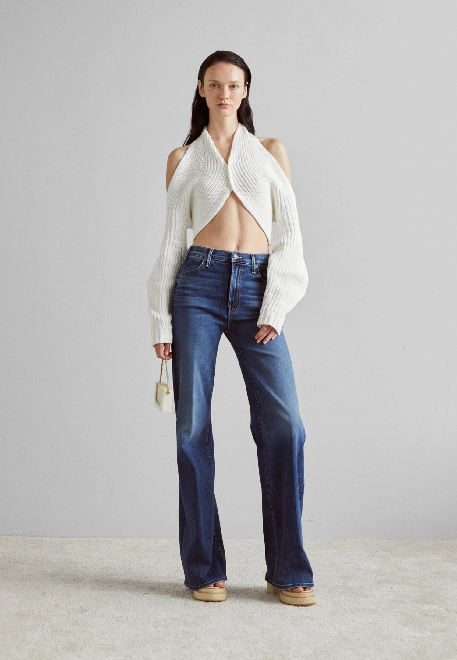 Cult Gaia Elyse Top - Trui - Off White 2 Cult Gaia Elyse Top - Trui - Off White - Afbeelding 2
