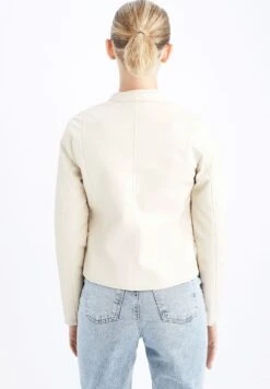 DeFacto Regular Fit - Imitatieleren Jas - Beige 5 DeFacto Regular Fit - Imitatieleren Jas - Beige -Tamaris Verkoopwinkel 443e5cc87c4240b8add8b517fb952d6f