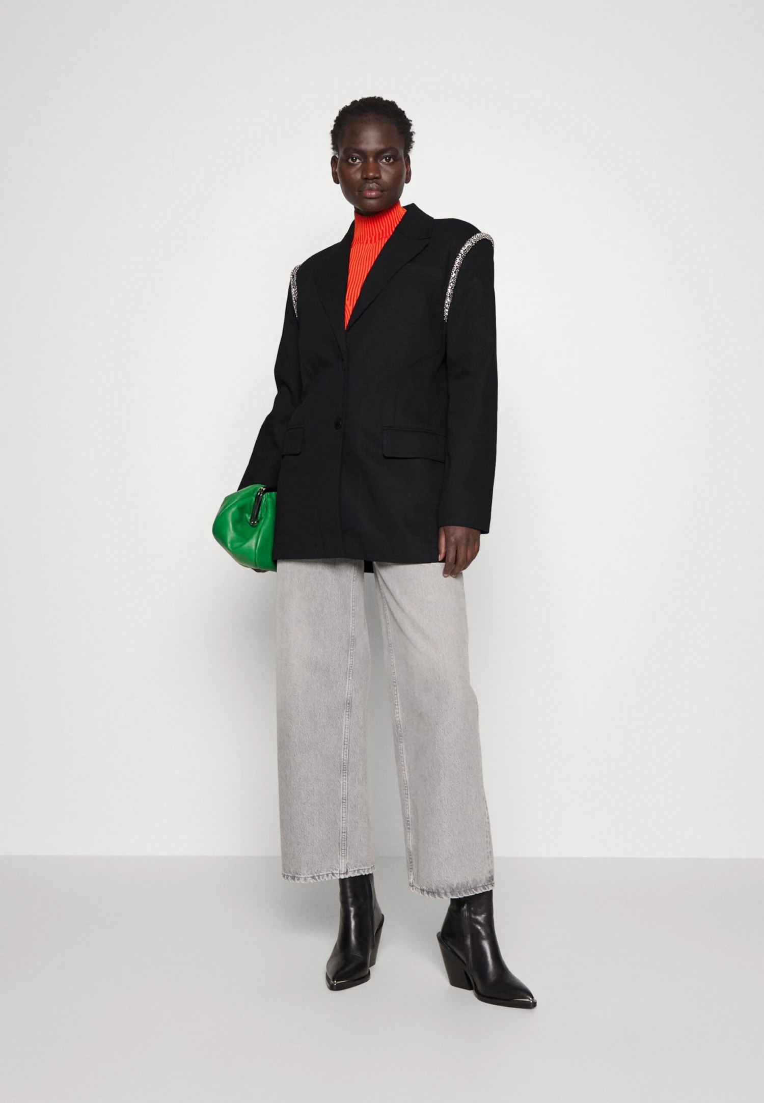 Edition Calanthe Daily - Blazer - Un Black Denim 2 Edition Calanthe Daily - Blazer - Un Black Denim - Afbeelding 2