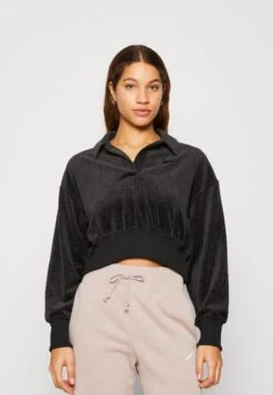 Nike Sportswear Polo - Sweater - Black/Anthracite