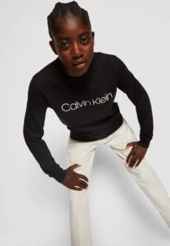 Calvin Klein Core Logo - Sweater - Black -Tamaris Verkoopwinkel 496ae20e82164d7fa28ce262719b4655