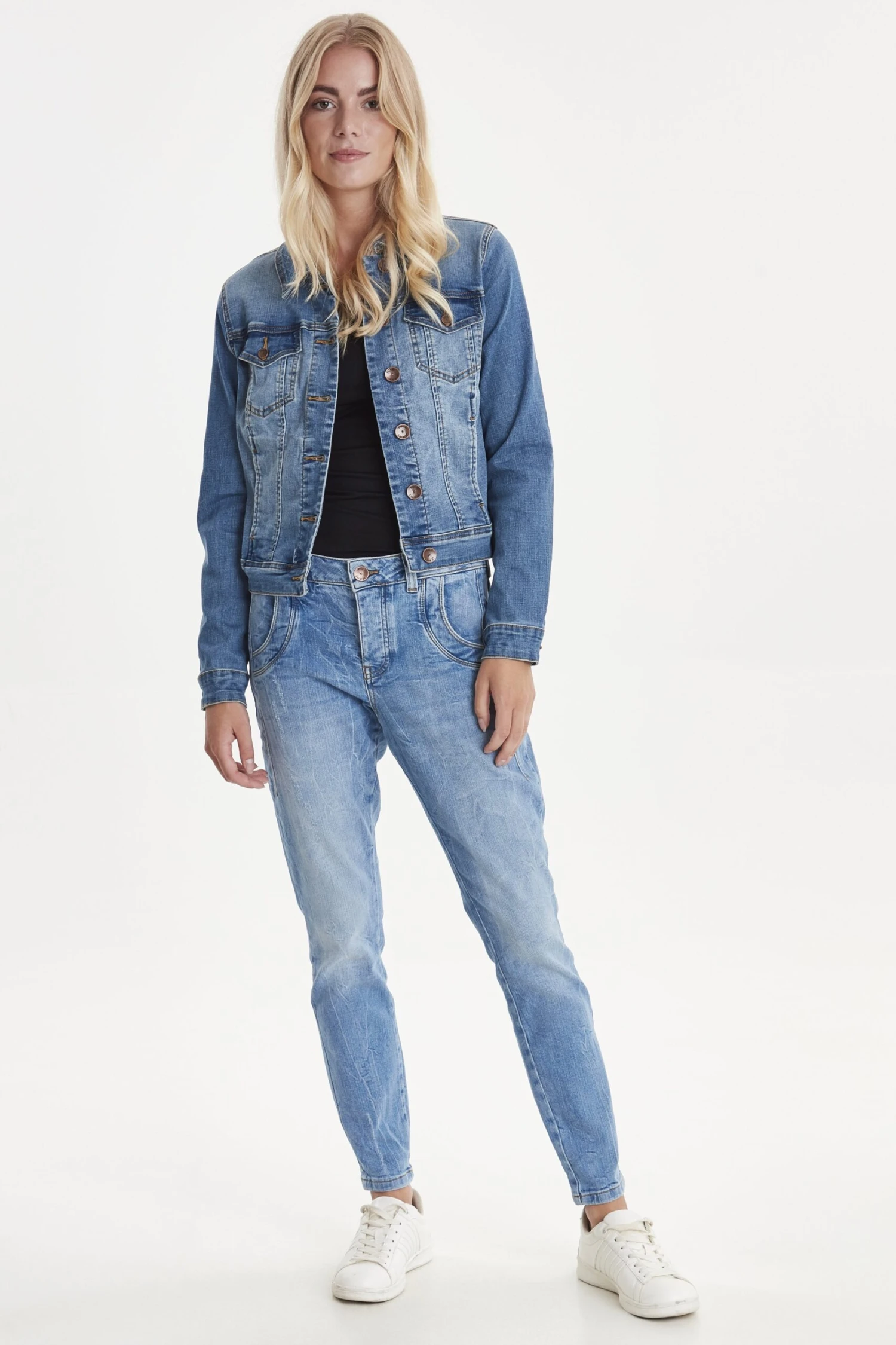 Pzsira - Spijkerjas - Light Blue Denim 2 Pzsira - Spijkerjas - Light Blue Denim - Afbeelding 2