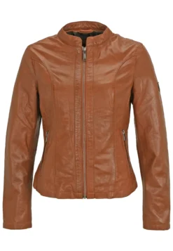 H.I.S Mit Label Detail - Leren Jas - D Cognac -Tamaris Verkoopwinkel 4aae47678ad241bf9e1049d1bfc57720 scaled