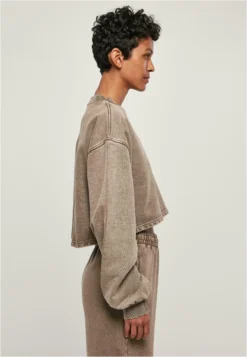 URBAN CLASSICS Cropped Small- Sweater - Brown -Tamaris Verkoopwinkel 4bc6b051c1854e91bb201430efbd96f2