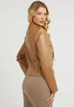 Guess Imitatieleren Jas - Braun 6 Guess Imitatieleren Jas - Braun -Tamaris Verkoopwinkel 4f76a40af4b6468aa679e91650622c1c