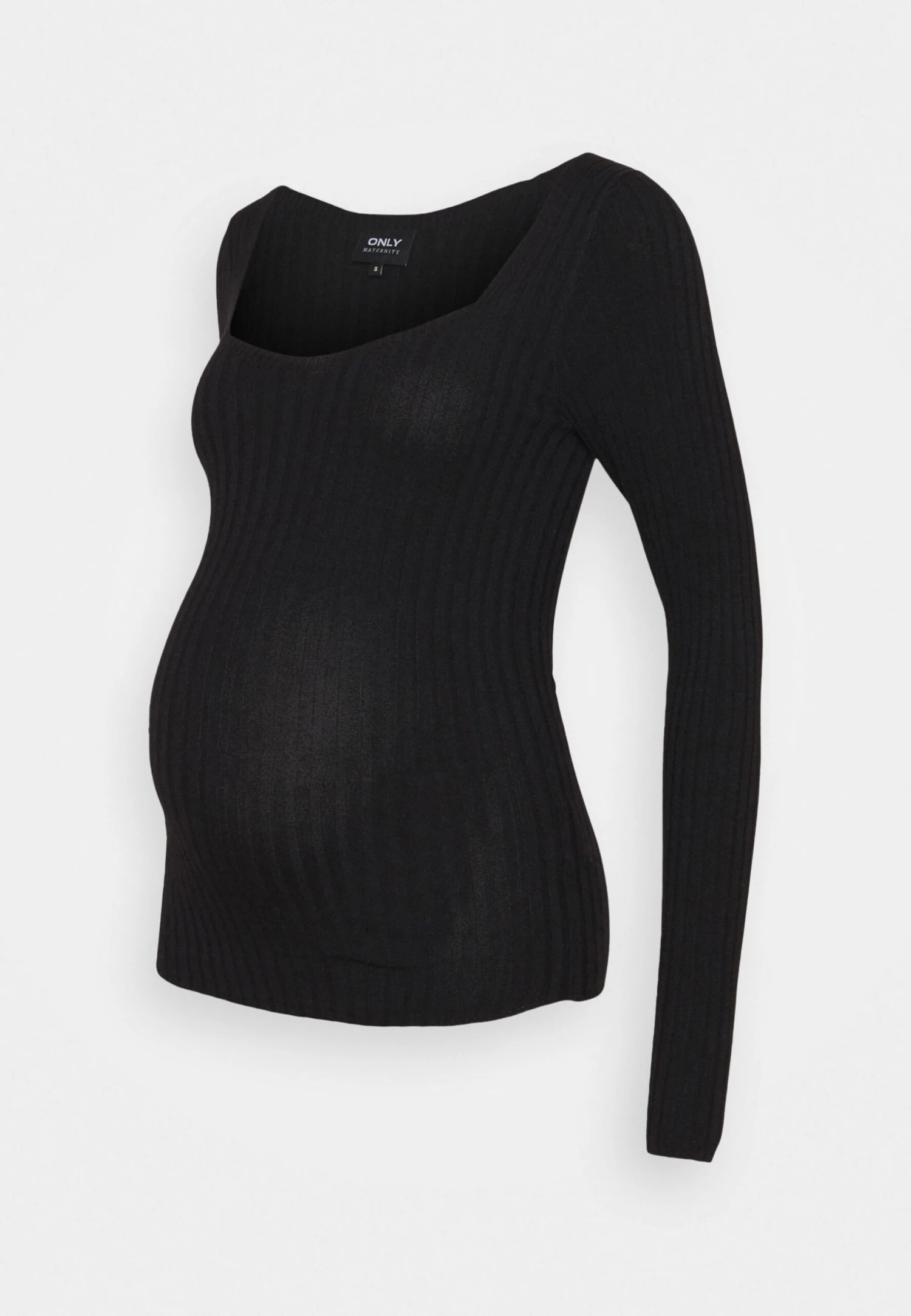 ONLY MATERNITY Olmbaloo Sweet Heart- Trui - Black 1 ONLY MATERNITY Olmbaloo Sweet Heart- Trui - Black