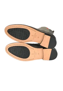 Chelsea Boot Suvi Mit Streifen Und Herzchen - Korte Laarzen - Grau -Tamaris Verkoopwinkel 54a54eac610848d3a825de4cf552a658