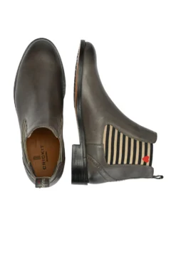 Chelsea Boot Suvi Mit Streifen Und Herzchen - Korte Laarzen - Grau -Tamaris Verkoopwinkel 55a5d558f4094e40a4d8e5f7d0bdec3d