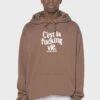 Kaotiko C'Est La Vie Brown - Hoodie - Braun