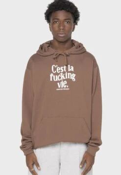 Kaotiko C'Est La Vie Brown - Hoodie - Braun