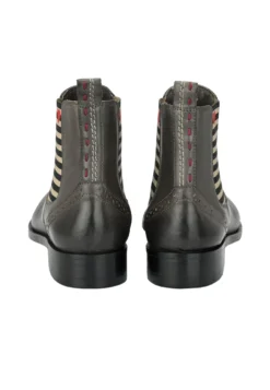 Chelsea Boot Suvi Mit Streifen Und Herzchen - Korte Laarzen - Grau -Tamaris Verkoopwinkel 5708dd02cd0941ff9d58bcde99a13039